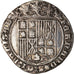 Münze, Spanien, Ferdinand & Isabella, Real, Burgos, SS, Silber