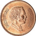 Moneta, Jordania, Hussein, 10 Fils, Qirsh, Piastre, 1978, MS(63), Bronze, KM:37