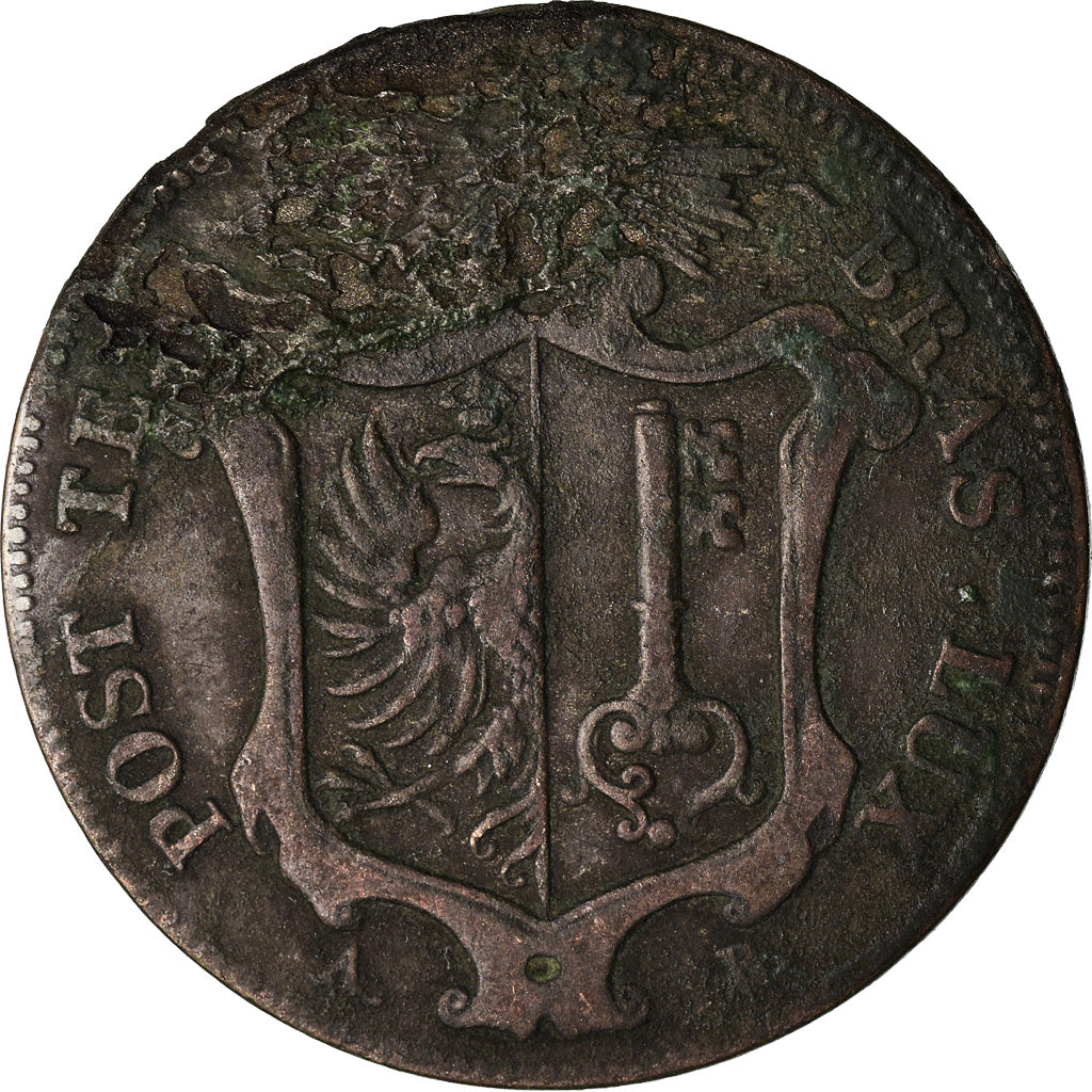 Moneta, CANTONI SVIZZERI, GENEVA, 10 Centimes, 1847, Bern, MB+, Biglione, KM:134