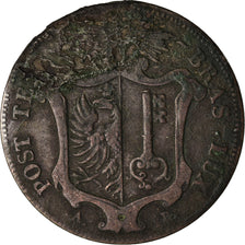 Moneta, CANTONI SVIZZERI, GENEVA, 10 Centimes, 1847, Bern, MB+, Biglione, KM:134