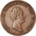 Moneta, Stati tedeschi, BADEN, Leopold I, Kreuzer, 1844, Berlin, BB, Rame