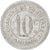 Moneda, Francia, 10 Centimes, 1922, MBC+, Aluminio, Elie:10.7