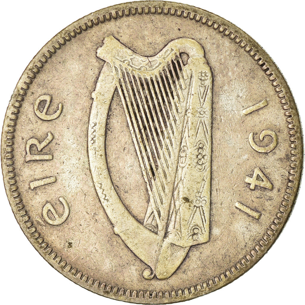 Münze, IRELAND REPUBLIC, Shilling, 1941, SS, Silber, KM:14