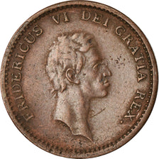 Münze, Dänemark, Frederik VI, Rigsbankskilling, 1813, Copenhagen, SS, Kupfer