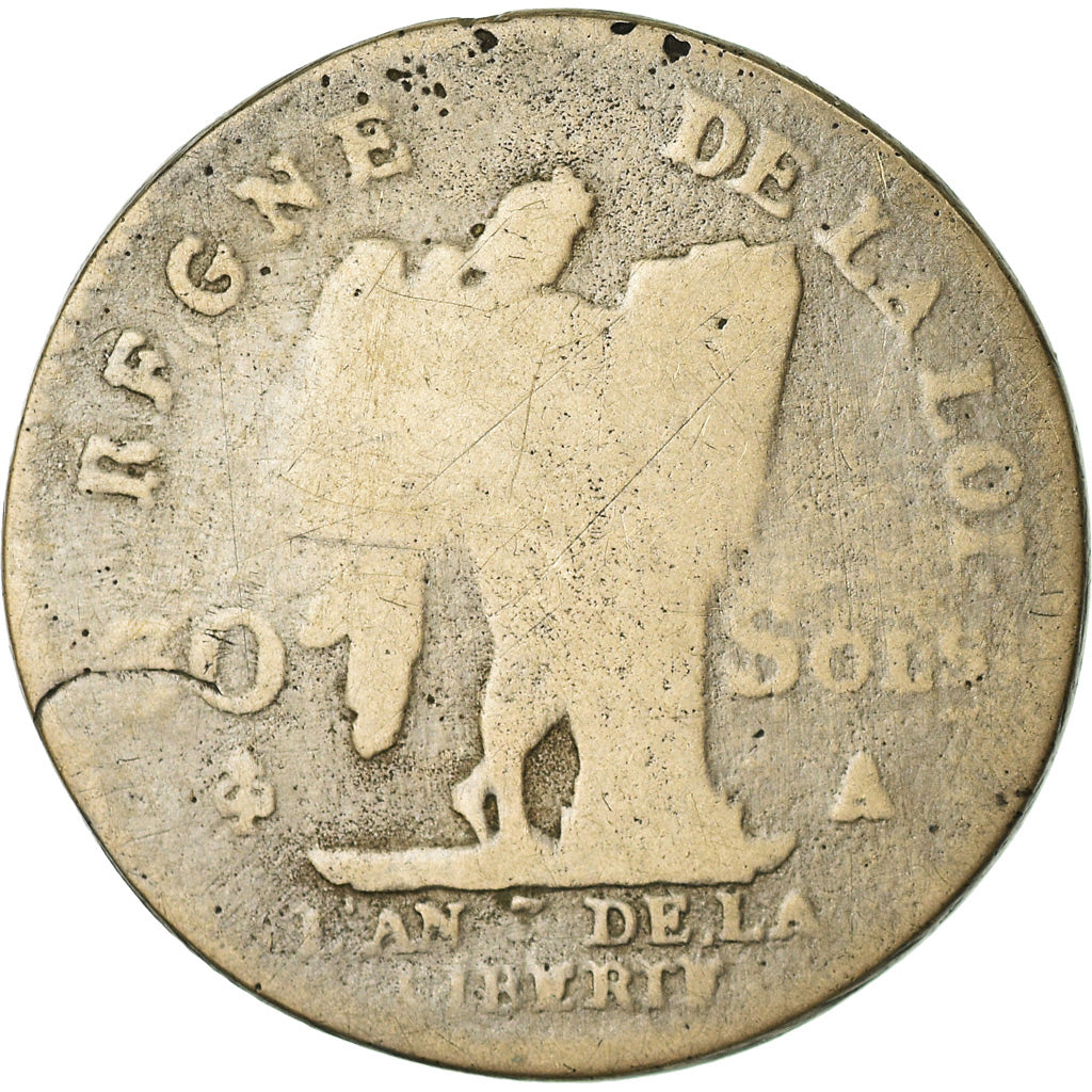 Münze, Frankreich, 30 sols françois, 30 Sols, 1791, Paris, Contemporary