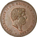 Moneda, Estados italianos, NAPLES, Ferdinando II, 3 Tornesi, 1839, Naples, SC