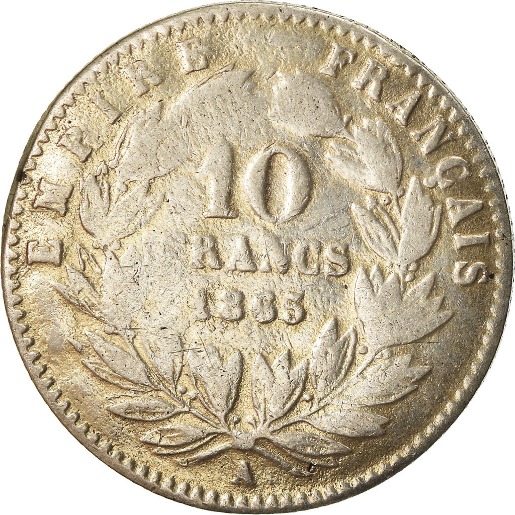 Monnaie, France, Napoleon III, 10 Francs, 1865, Paris, Faux d'époque, TB, (No
