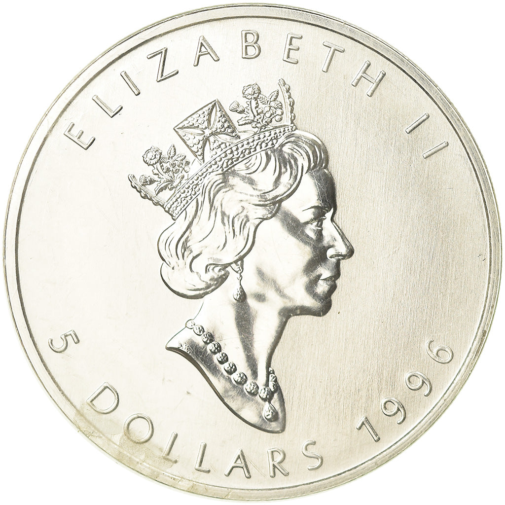 Monnaie, Canada, Elizabeth II, 5 Dollars, 1996, Royal Canadian Mint, Ottawa