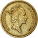 Monnaie, Grande-Bretagne, Elizabeth II, Pound, 1987, TTB, Nickel-brass, KM:975