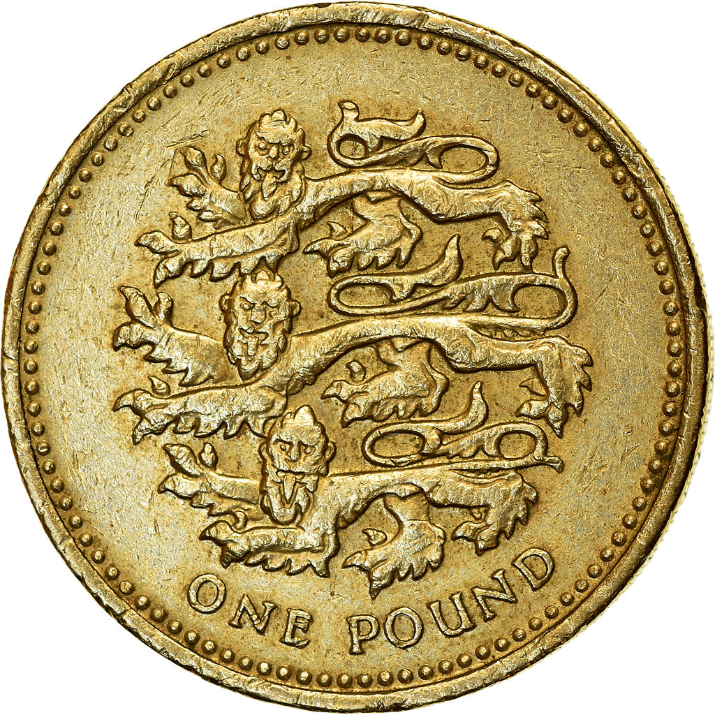 Monnaie, Grande-Bretagne, Elizabeth II, Pound, 1997, TTB, Nickel-brass, KM:975
