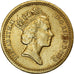 Monnaie, Grande-Bretagne, Elizabeth II, Pound, 1993, TTB+, Nickel-brass, KM:964