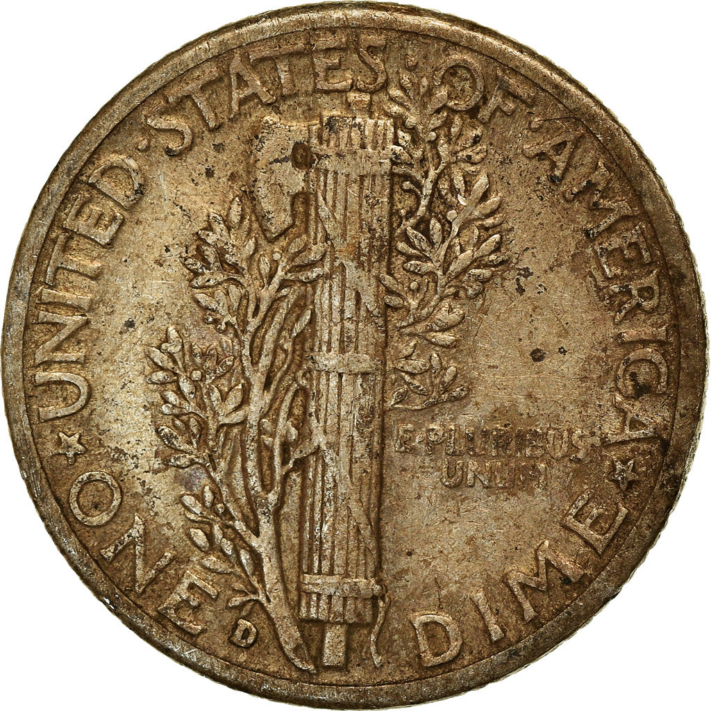 Moneta, Stati Uniti, Mercury Dime, Dime, 1941, U.S. Mint, San Francisco, BB