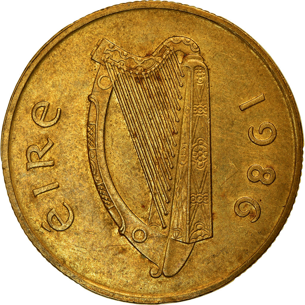 Monnaie, IRELAND REPUBLIC, 20 Pence, 1986, SUP, Nickel-Bronze, KM:25