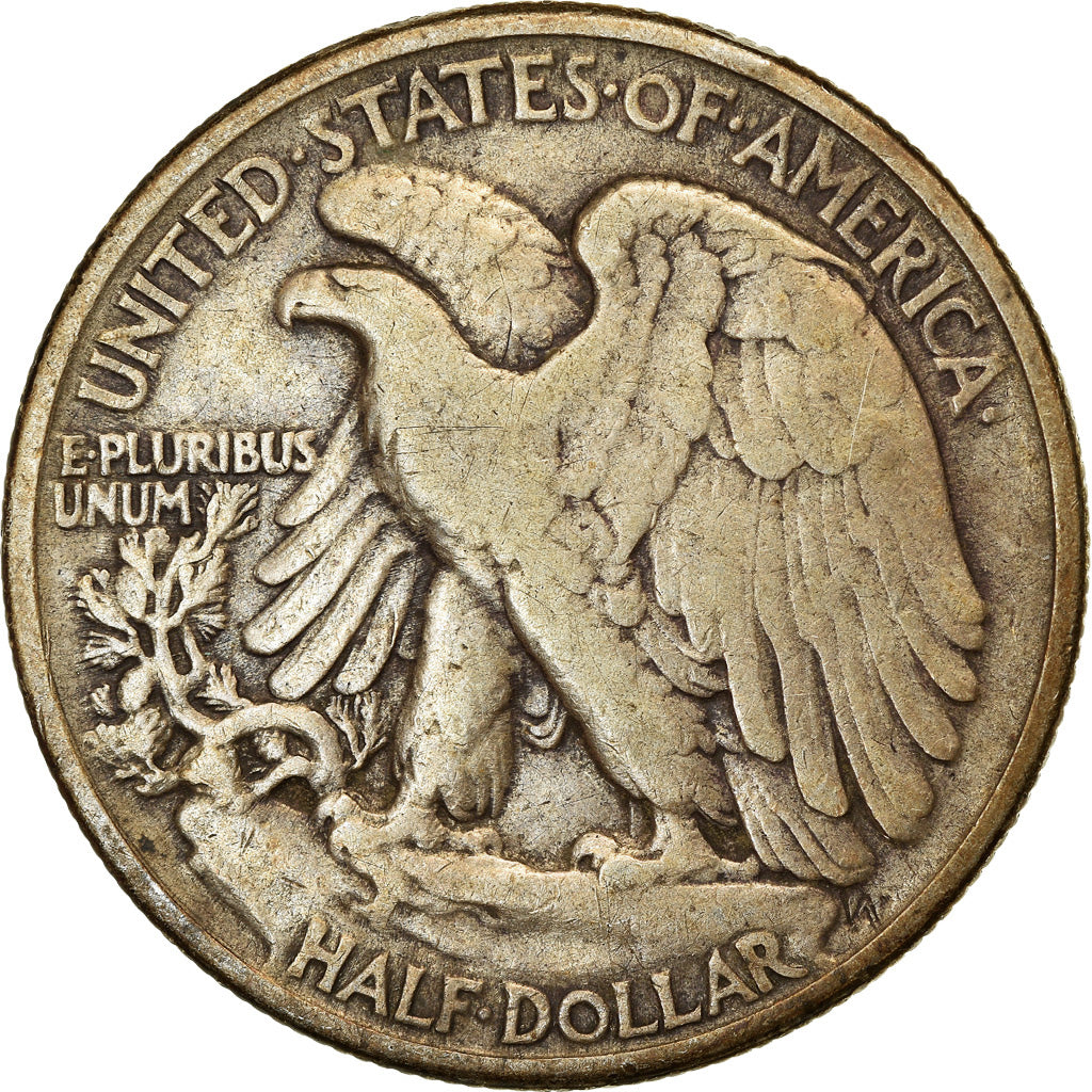 Münze, Vereinigte Staaten, Walking Liberty Half Dollar, Half Dollar, 1943, U.S.