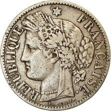 Moneta, Francja, Cérès, 2 Francs, 1887, Paris, VF(30-35), Srebro, KM:817.1