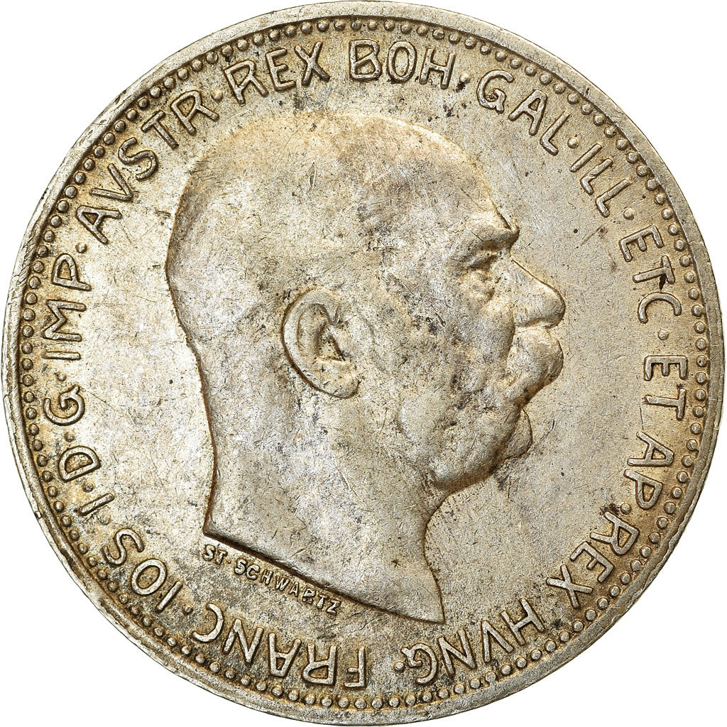 Monnaie, Autriche, Franz Joseph I, Corona, 1914, SUP, Argent, KM:2820