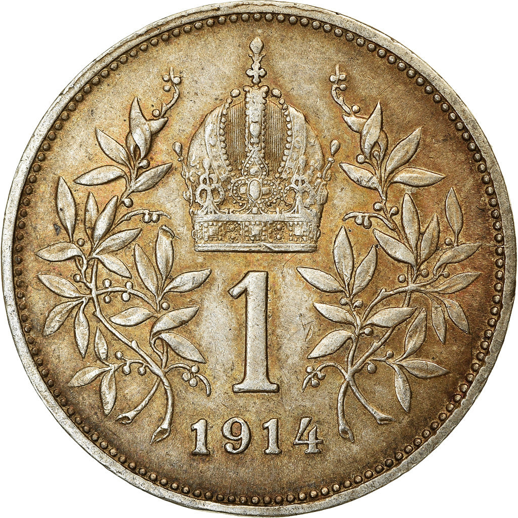 Monnaie, Autriche, Franz Joseph I, Corona, 1914, SUP, Argent, KM:2820