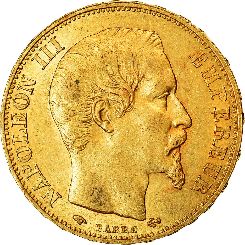 Moneda, Francia, Napoleon III, Napoléon III, 20 Francs, 1859, Paris, EBC, Oro
