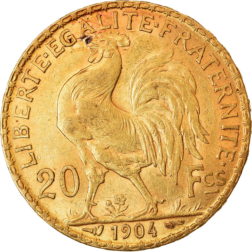 Monnaie, France, Marianne, 20 Francs, 1904, Paris, TTB+, Or, Gadoury:1064