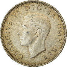 Moneda, Gran Bretaña, George VI, Shilling, 1944, MBC, Plata, KM:854