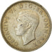 Moneda, Gran Bretaña, George VI, Shilling, 1944, MBC, Plata, KM:854