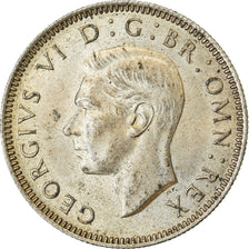 Monnaie, Grande-Bretagne, George VI, Shilling, 1944, TTB+, Argent, KM:854
