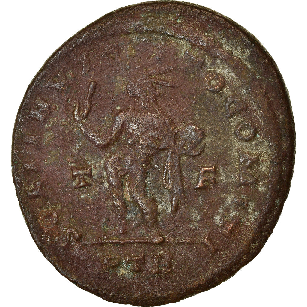 Moneta, Constantine I, Follis, AD 310-313, Trier, VF(30-35), Bronze, RIC:873