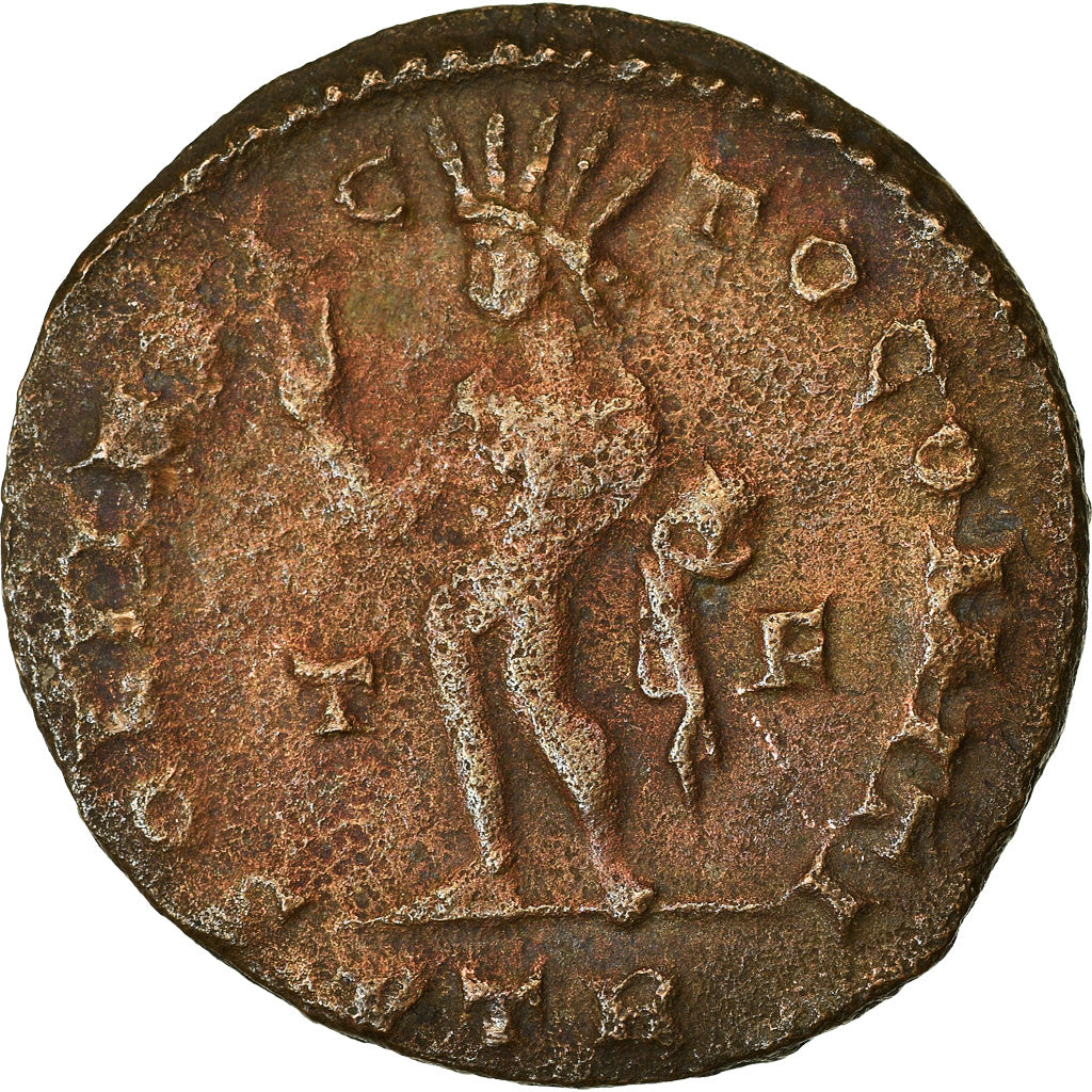 Moneta, Constantine I, Follis, AD 310-313, Trier, BB, Bronzo, RIC:873