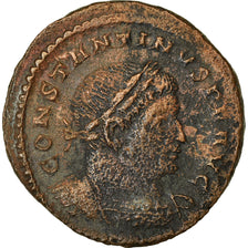 Münze, Constantine I, Follis, AD 310-313, Trier, SS, Bronze, RIC:873