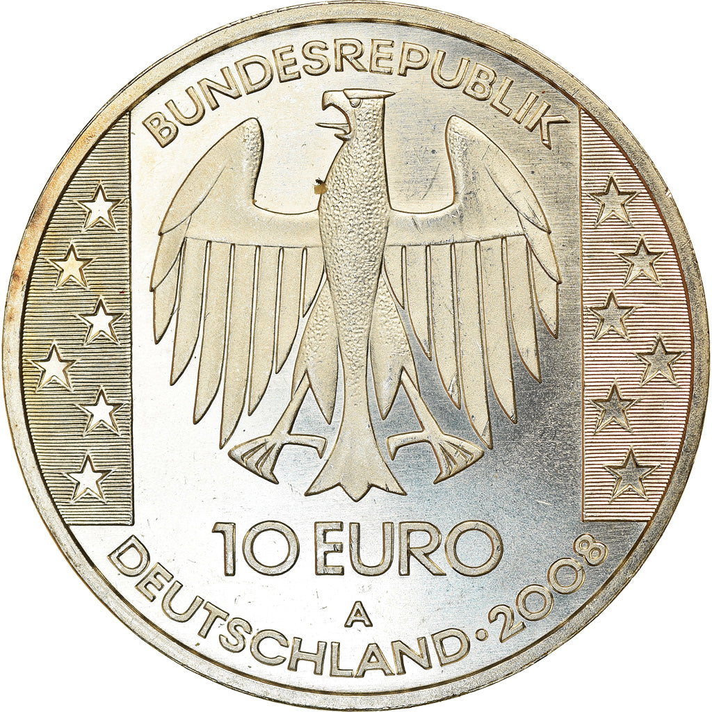 Monnaie, République fédérale allemande, 10 Euro, 2008, Berlin, Germany, SPL+