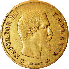 Moneda, Francia, Napoleon III, Napoléon III, 10 Francs, 1860, Strasbourg, MBC