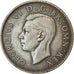 Moneta, Gran Bretagna, George VI, Florin, Two Shillings, 1944, BB, Argento