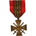 Francja, Croix de Guerre, Medal, 1939, Bardzo dobra jakość, Bronze, 37