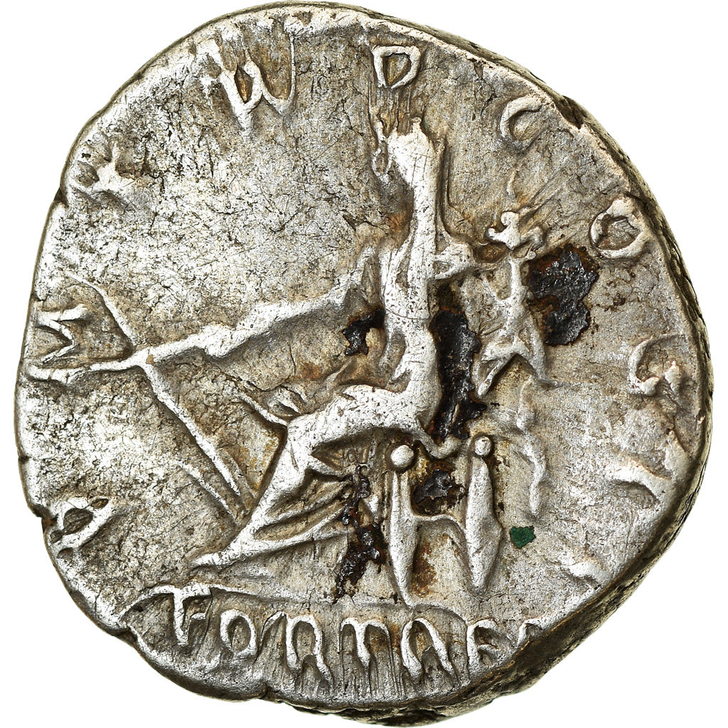 Münze, Hadrian, Denarius, Roma, SS, Silber, RIC:122