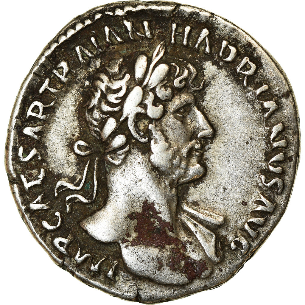 Moneta, Hadrian, Denarius, 117, Roma, BB, Argento, RIC:49
