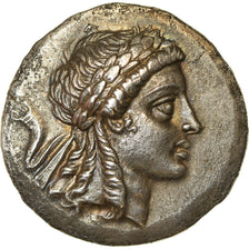 Moeda, Eólia, Myrina, Tetradrachm, Myrina, AU(55-58), Prata, BMC:11