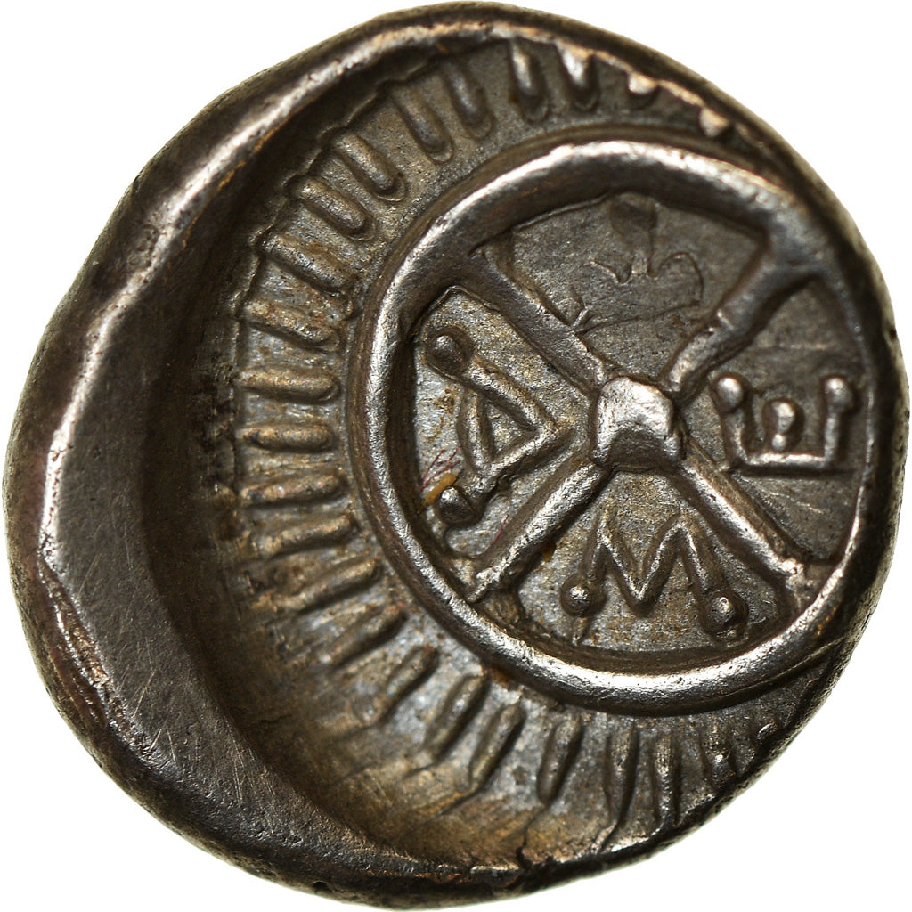 Moneta, Thrace, Mesembria, Diobol, Mesembria, BB+, Argento