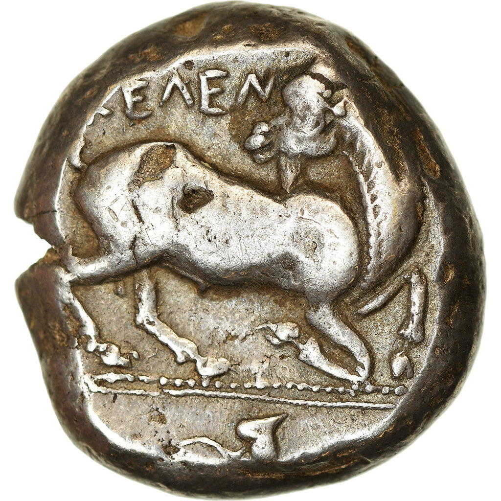 Münze, Stater, 425 - 410 BC, Kalenderis, S+, Silber, SNG-France:55, SNG