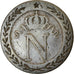 Coin, France, Napoléon I, 10 Centimes, 1809, Strasbourg, VF(20-25), Billon