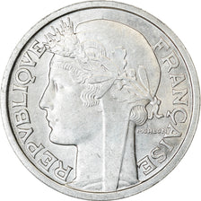 Munten, Frankrijk, Morlon, 2 Francs, 1947, Paris, PR+, Aluminium, KM:886a.1