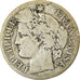 Moneta, Francia, Cérès, 2 Francs, 1871, Paris, MB, Argento, KM:817.1