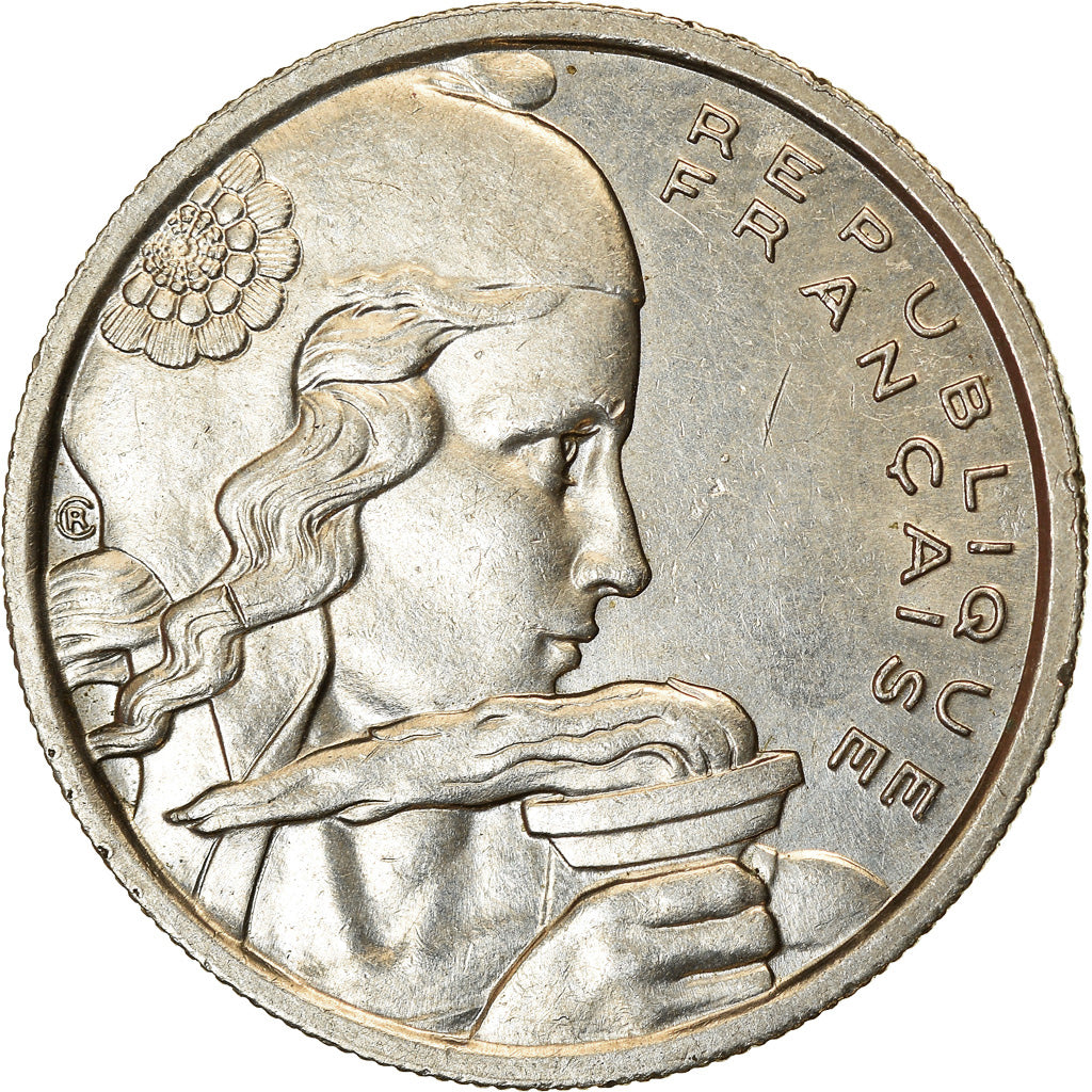Coin, France, Cochet, 100 Francs, 1958, AU(55-58), Copper-nickel, KM:919.1