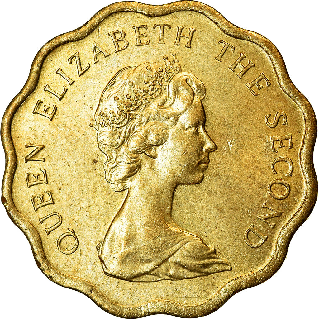 Münze, Hong Kong, Elizabeth II, 20 Cents, 1978, UNZ, Nickel-brass, KM:36