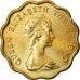 Moneta, Hong Kong, Elizabeth II, 20 Cents, 1978, MS(64), Mosiądz niklowy, KM:36