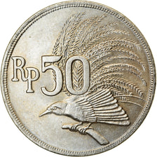 Moneta, Indonesia, 50 Rupiah, 1971, SPL, Rame-nichel, KM:35