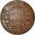 Moneda, INDIA BRITÁNICA, 1/2 Anna, 1835, Bombay, BC+, Cobre, KM:447.1