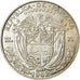 Moneta, Panama, 1/4 Balboa, 1962, SPL-, Argento, KM:11.2