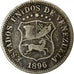 Moneta, Venezuela, 5 Centimos, 1896, MB+, Rame-nichel, KM:27