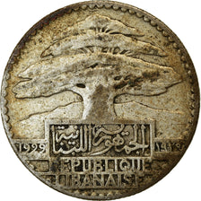 Moneta, Libano, 10 Piastres, 1929, BB, Argento, KM:6