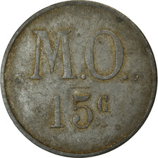Münze, Frankreich, Messageries de l'Ouest, Nantes, 15 Centimes, SS, Nickel
